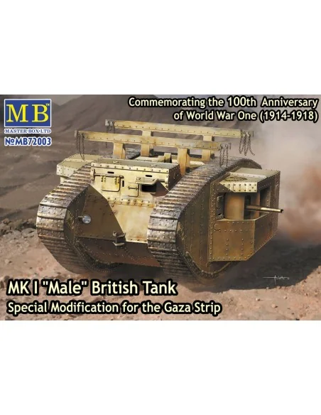 MK I Male British tank, Special modificat, 1/72 - Master Box Ltd. 7...