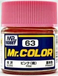 Mr Hobby -Gunze Mr. Color (10 ml) Pink - Mr Hobby - Gunze C-063