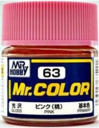 Mr Hobby -Gunze Mr. Color (10 ml) Pink - Mr Hobby - Gunze C-063