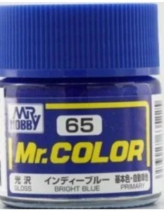 Mr Hobby -Gunze Mr. Color (10 ml) Bright Blue - Mr Hobby - Gunze C-065