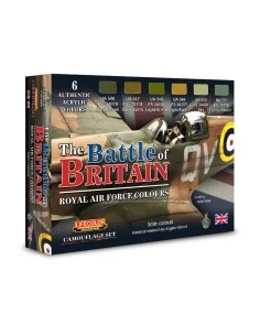 Battle Of Britain, Royal Air Force Colors 6 x 22 ml - Lifecolor CS35