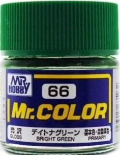 Mr Hobby -Gunze Mr. Color (10 ml) Bright Green - Mr Hobby - Gunze C...