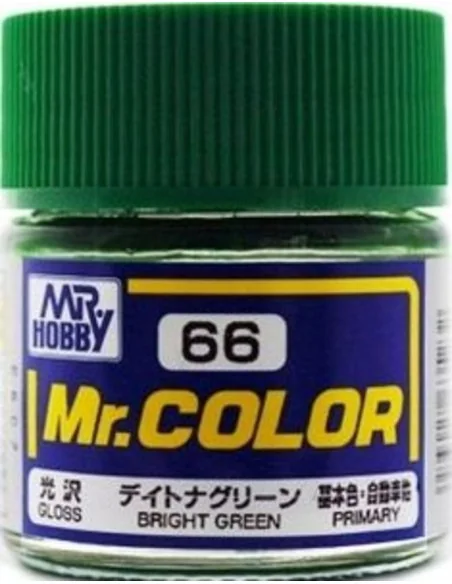 Mr Hobby -Gunze Mr. Color (10 ml) Bright Green - Mr Hobby - Gunze C...
