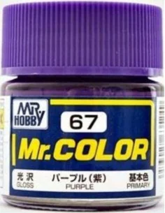 Mr Hobby -Gunze Mr. Color (10 ml) Purple - Mr Hobby - Gunze C-067