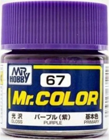 Mr Hobby -Gunze Mr. Color (10 ml) Purple - Mr Hobby - Gunze C-067