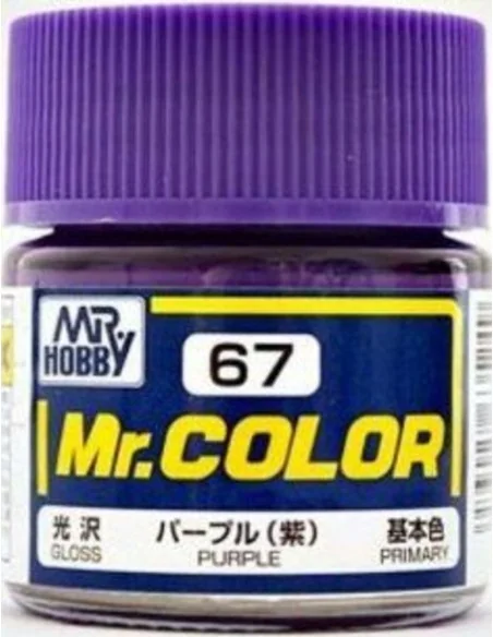 Mr Hobby -Gunze Mr. Color (10 ml) Purple - Mr Hobby - Gunze C-067