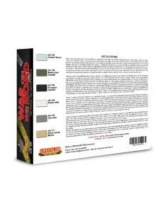 War On The Road – Concrete Tarmac & Plaster 6 x 22 ml - Lifecolor CS49 2