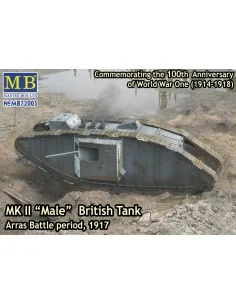 Mk II Male British tank.Arras Battle per, 1/72 - Master Box Ltd. 72005