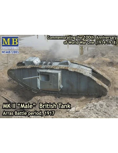 Mk II Male British tank.Arras Battle per, 1/72 - Master Box Ltd. 72005