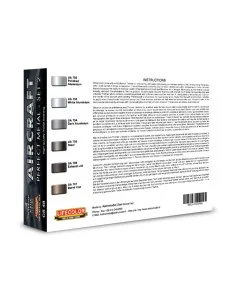 Aircraft– Perfect Metals Set 2 6 x 22 ml - Lifecolor CS48 2