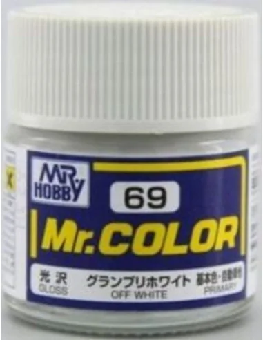 Mr Hobby -Gunze Mr. Color (10 ml) Off White - Mr Hobby - Gunze C-069