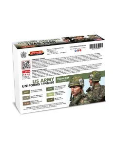 US Army Uniforms 1948-1980 6 x 22 ml - Lifecolor CS61 2