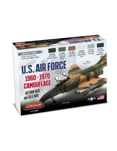 US Air Force 1960-1970 Camouflage 6 x 22 ml - Lifecolor CS62