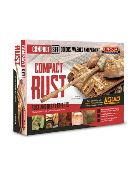 Compact Rust 6 x 22 ml - Lifecolor SPG09