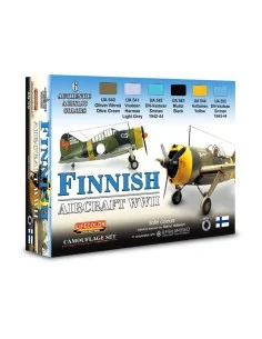 Finnish Aircraft WWII 6 x 22 ml - Lifecolor XS09