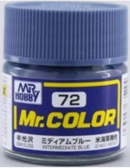 Mr Hobby -Gunze Mr. Color (10 ml) Intermediate Blue - Mr Hobby - Gu...