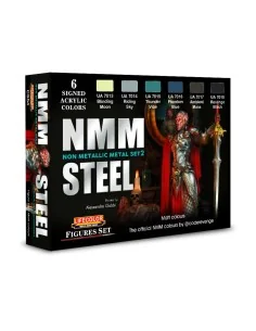 NMM – Non Metallic Metal – Set 2 STEEL 6 x 22 ml - Lifecolor CS54