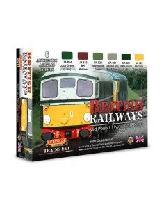 British Railways 2 6 x 22 ml - Lifecolor XS11