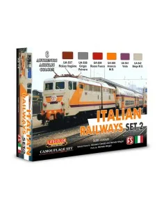 Italian Railways Set 2 6 x 22 ml - Lifecolor XS14