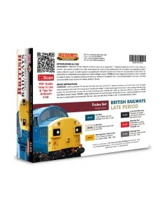 British Railways 3 6 x 22 ml - Lifecolor XS12 2