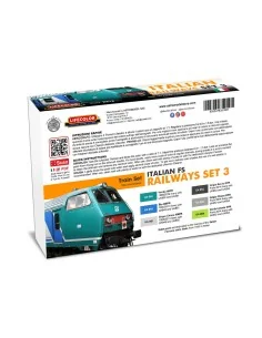 Italian Railways Set 3 6 x 22 ml - Lifecolor XS18 2