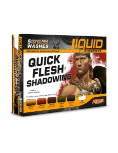 Quick Flesh Shadowing 6 x 22 ml - Lifecolor LP07