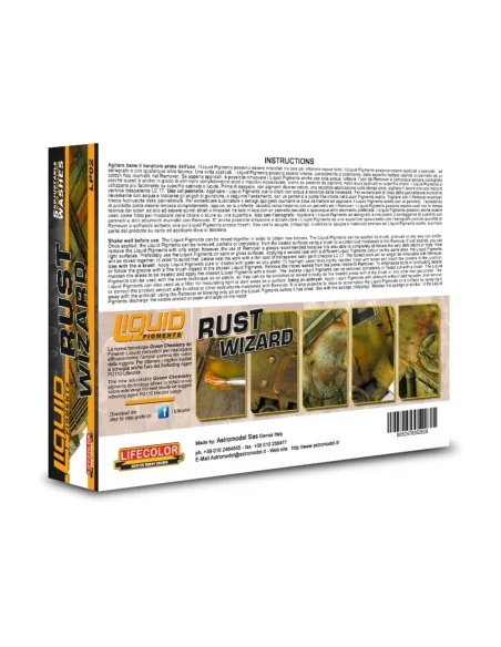 Rust Wizard 6 x 22 ml - Lifecolor LP02