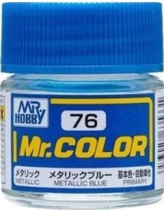 Mr Hobby -Gunze Mr. Color (10 ml) Metallic Blue - Mr Hobby - Gunze ...