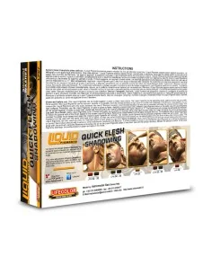 Quick Flesh Shadowing 6 x 22 ml - Lifecolor LP07 2