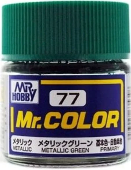 Mr Hobby -Gunze Mr. Color (10 ml) Metallic Green - Mr Hobby - Gunze...