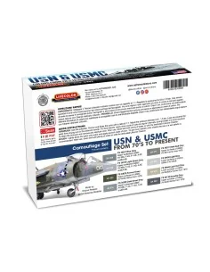 USN & USMC Colors From 70'S To Present 8 x 22 ml - Lifecolor CE02 2