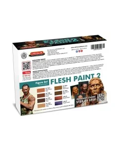 Flesh Paint Set 2 8 x 22 ml - Lifecolor CE03 2