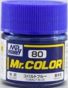 Mr Hobby -Gunze Mr. Color (10 ml) Cobald Blue - Mr Hobby - Gunze C-080