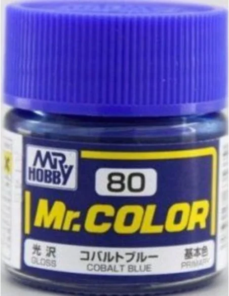 Mr Hobby -Gunze Mr. Color (10 ml) Cobald Blue - Mr Hobby - Gunze C-080