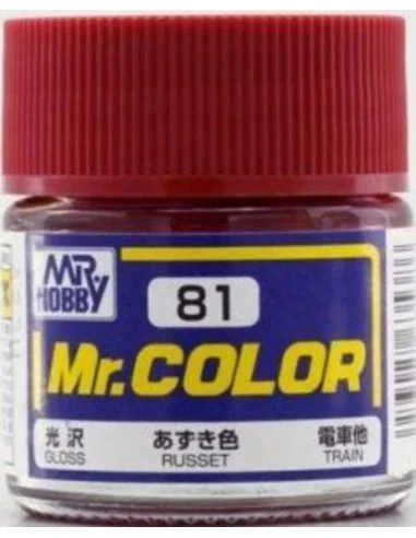 Mr Hobby -Gunze Mr. Color (10 ml) Russet - Mr Hobby - Gunze C-081