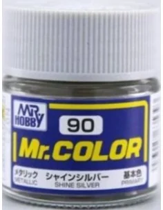 Mr Hobby -Gunze Mr. Color (10 ml) Shine Silver - Mr Hobby - Gunze C...