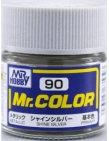 Mr Hobby -Gunze Mr. Color (10 ml) Shine Silver - Mr Hobby - Gunze C...
