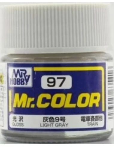 Mr Hobby -Gunze Mr. Color (10 ml) Light Gray - Mr Hobby - Gunze C-097