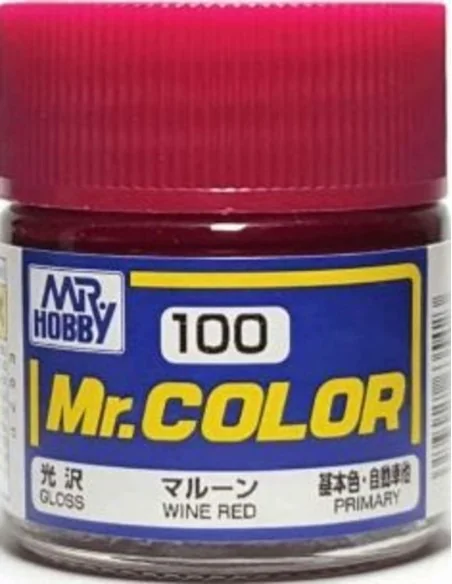 Mr Hobby -Gunze Mr. Color (10 ml) Wine Red - Mr Hobby - Gunze C-100