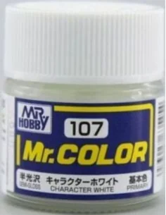 Mr Hobby -Gunze Mr. Color (10 ml) Character White - Mr Hobby - Gunz...
