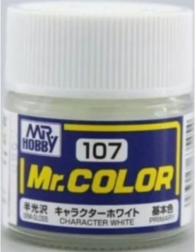 Mr Hobby -Gunze Mr. Color (10 ml) Character White - Mr Hobby - Gunz...