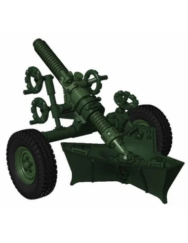 MO-120-RT-61, 120mm rifled towed mortar, 1/72 - Planet Models 129-M...