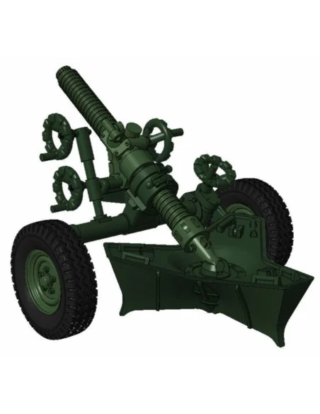 MO-120-RT-61, 120mm rifled towed mortar, 1/72 - Planet Models 129-M...