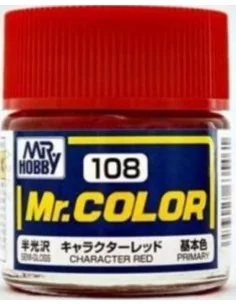 Mr Hobby -Gunze Mr. Color (10 ml) Character Red - Mr Hobby - Gunze ...