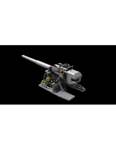 15 cm TbtsK C/36 WWII German Atlantic Wall Gun, 1/72 - Planet Model...