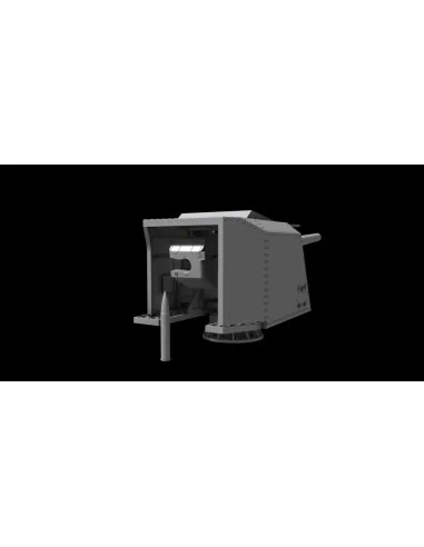 15 cm TbtsK C/36 WWII German Atlantic Wall Gun, 1/72 - Planet Model...