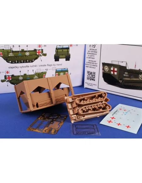 M29C Weasel ‘Amphibious Version’, 1/72 - Planet Models 129-MV137