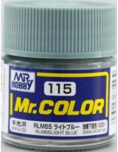 Mr Hobby -Gunze Mr. Color (10 ml) RLM65 Light Blue - Mr Hobby - Gun...