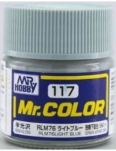 Mr Hobby -Gunze Mr. Color (10 ml) RLM76 Light Blue - Mr Hobby - Gun...
