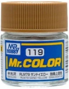 Mr Hobby -Gunze Mr. Color (10 ml) RLM76 Sand Yellow - Mr Hobby - Gu...